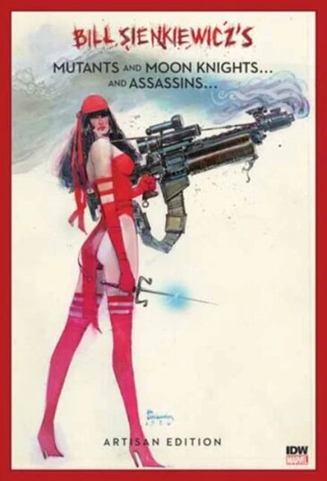 Bill Sienkiewicz'S Mutants And Moon Knights And Assassins Artisan Edition Av Bill Sienkiewicz