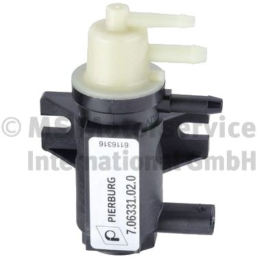 Trykkomformer, turbolader PIERBURG 7.06331.02.0