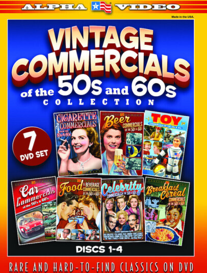 Vintage Commercials Of The 50s & 60s Collection DVD Vintage Commercials Of The 50s & 60s Collection DVD
