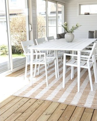 Kilands Bidar beige juteteppe