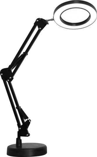 Platinet LED skrivebordslampe 10W 48 LED Svart