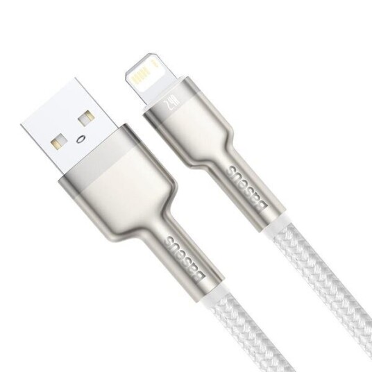 Baseus USB cable for Lightning Cafule 2.4A 2m (white)