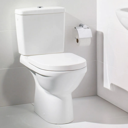 V&B O.novo Gulvstående toalett 360x646 mm, m/uni. avløp DF, Hvit m/Anti V&B O.novo Gulvstående toalett 360x646 mm, m/uni. avløp DF, Hvit m/Anti