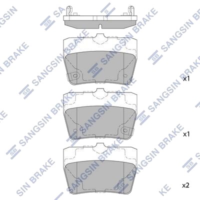 Hi Q SP1457 Bremseklosser