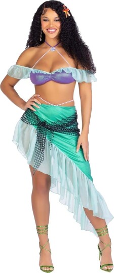 Leg Avenue Spellbound Mermaid Havfruekostyme til Dame Leg Avenue Spellbound Mermaid Havfruekostyme til Dame