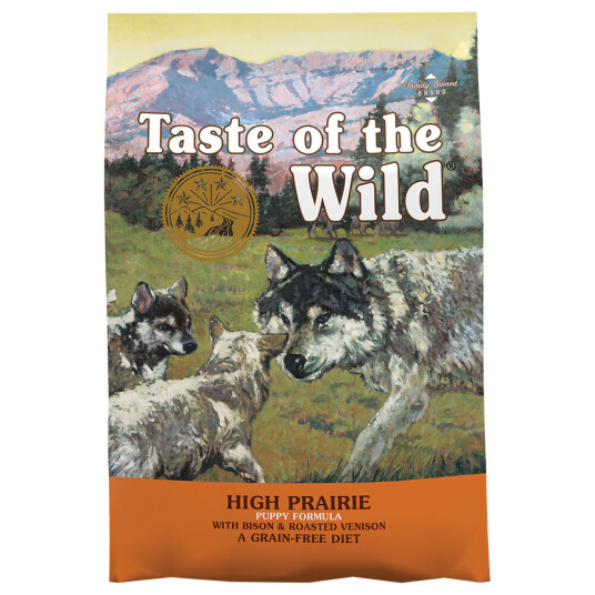 Taste of the Wild High Prairie Valpefôr med Bison 12,2 kg - Kornfritt