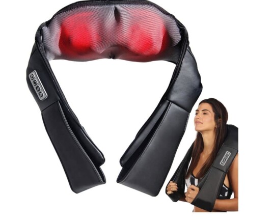 Shiatsu Massasje Masserer nakke skuldre & rygg