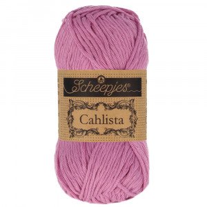 Scheepjes Cahlista Garn Unicolor 398 Colonial Rose