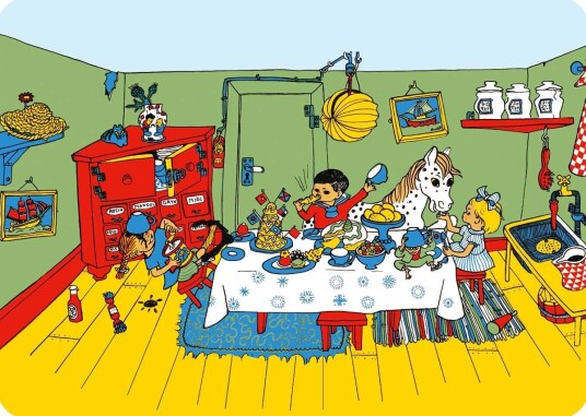 Pippi Langstrømpe Underlegg