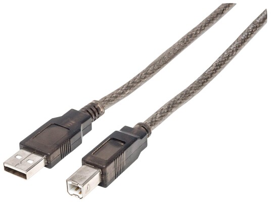 MANHATTAN USB 2.0 USB-kabel 15m Sort MANHATTAN USB 2.0 USB-kabel 15m Sort
