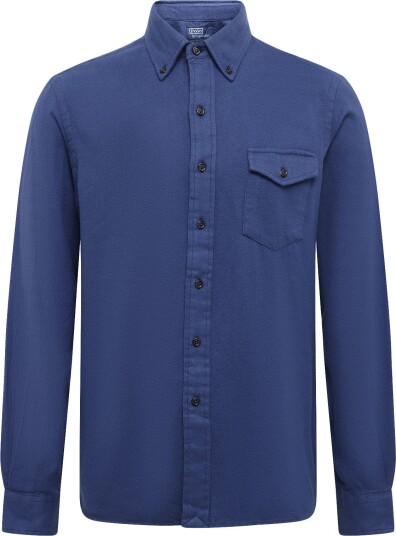 Polo Ralph Lauren Classic Fit Twill Shirt   Navy   M