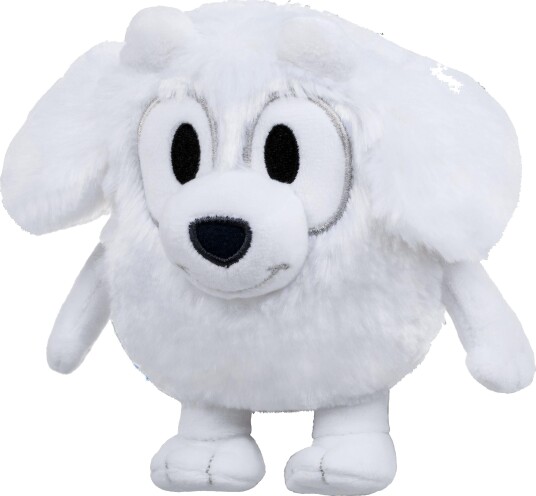 Bluey Serie 10 Kosedyr 15 cm Lila