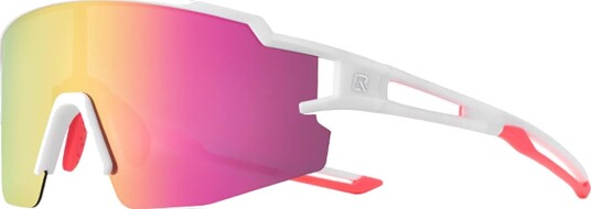 Rockbros sykkelbriller for barn, polariserte, UV-beskyttelse, barn - hvit