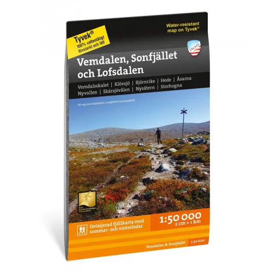 Calazo förlag Vemdalen, Sonfjället & Lofsdal OneSize, NoColour