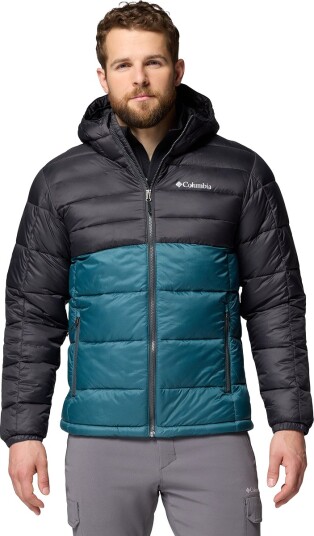 Columbia Buck Butte II Insulated Hooded Vinterjakke Herre Blå/Svart XL