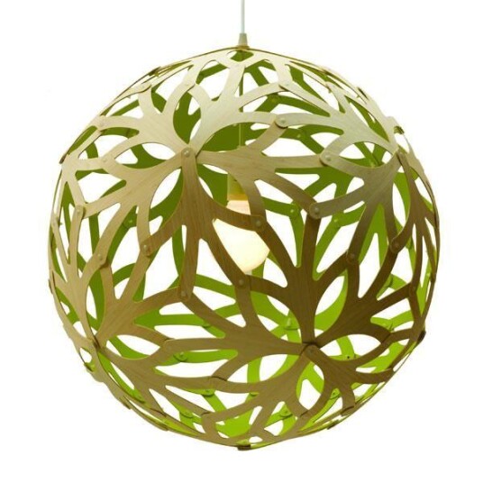 David Trubridge Floral Ø100 Lime Taklampe David Trubridge Floral Ø100 Lime Taklampe