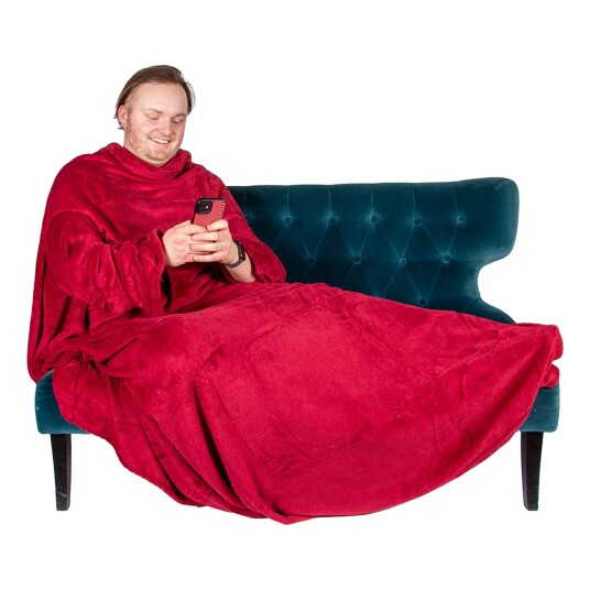 Gifts Tomorrow Snug Rug Deluxe - Vinrød