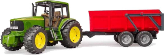 Bruder John Deere 6920 Traktor Med Henger Bruder John Deere 02057