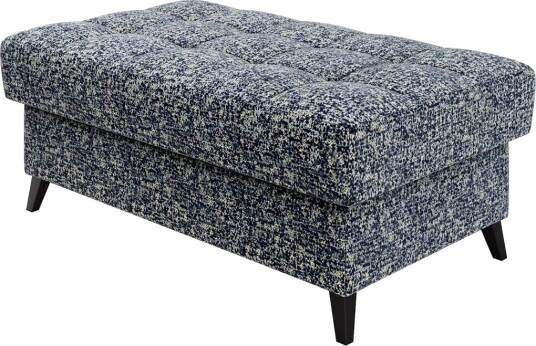 Amshyttan Fotskammel 106 cm - Blå