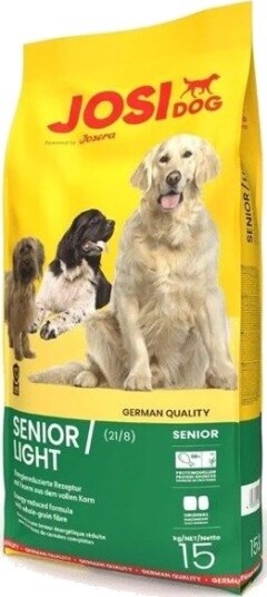 Josera Senior Josidog Light Tørrfôr Til Hund 15 kg Josera Senior Josidog Light Tørrfôr Til Hund 15 kg