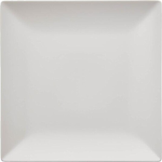 Aida - Quadro tallerken 26x26 cm hvit Aida - Quadro tallerken 26x26 cm hvit
