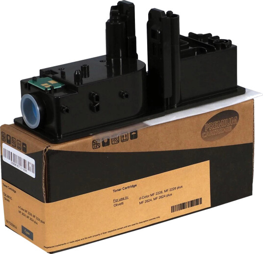 TB Toner Cyan (3.000 sider) erstatter Olivetti B1238 TB Premium toner