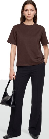 Coster Copenhagen Sweat Blouse With Bows Brown XS Coster Copenhagen Sweat Blouse With Bows Brown XS