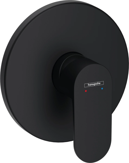 Hansgrohe Rebris S Dusjbatteri Til innbygging, Sort Matt Hansgrohe Rebris S Dusjbatteri Til innbygging, Sort Matt