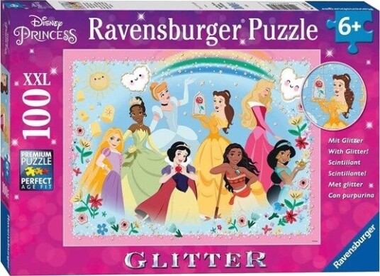 Ravensburger Disney Princess Glitter XXL 100pcs Ravensburger Disney Princess Glitter XXL 100pcs