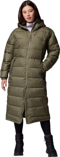 Columbia Sportswear Pike Lake Iii Long Jacket Khaki green XL