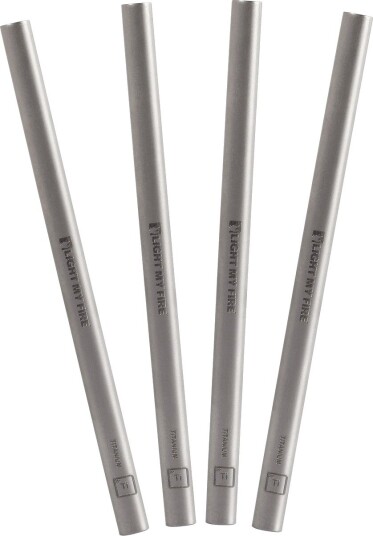 Light my fire WideStraw sugerør 4 pakning titan