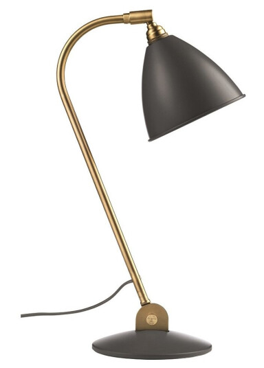 Gubi BL2 Grey Semi Matt/Brass