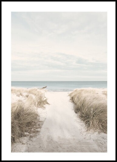 Sandy Path To The Sea Plakat Plakat / 100x150cm
