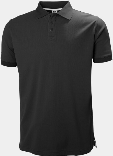Helly Hansen Herre Riftline Quick dry Tactel® Polo Skjorte Svart 3xl