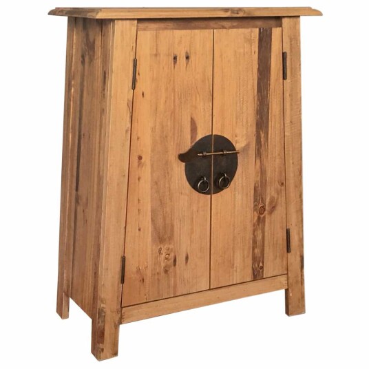 vidaXL Sideskap til baderom heltre furu 59x32x80 cm vidaXL Sideskap til baderom heltre furu 59x32x80 cm