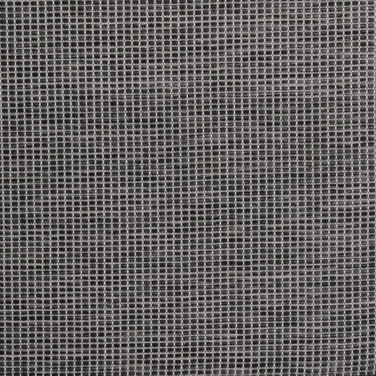 vidaXL Utendørs flatvevd teppe 140x200 cm grå