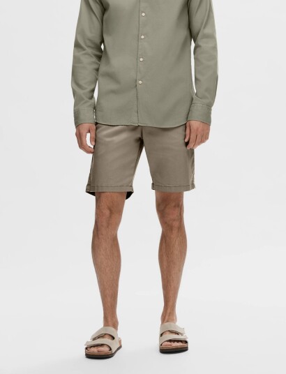 Selected Slmslim Miles Flex Shorts Noos Beige XXL