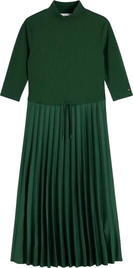 Tommy Hilfiger Slim 5X2 Rib Mix Midi Drs Green XS