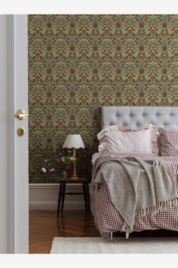 Duro Tapet Trädgården Beige