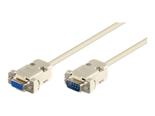 MicroConnect Seriellforlengelseskabel - DB-9 (hann) til DB-9 (hunn) - 5 m MicroConnect Seriellforlengelseskabel - DB-9 (hann) til DB-9 (hunn) - 5 m
