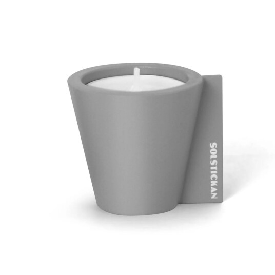 Solstickan Design Flipp lysholder 5 x 6 cm Grå Solstickan Design Flipp lysholder 5 x 6 cm Grå
