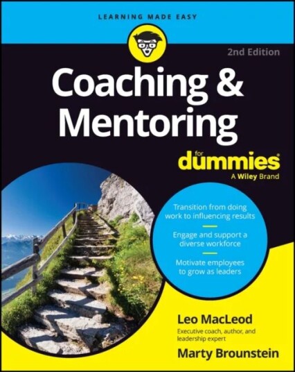 Coaching & Mentoring For Dummies Av Leo (Wiley) Macleod, Marty Brounstein