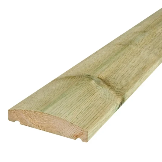 Moelven 45x145mm Imp. Altanrekke Rund