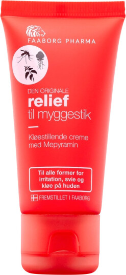 Faaborg Pharma Relief Creme Til Myggestik 30 ml Faaborg Pharma Relief Creme Til Myggestik 30 ml