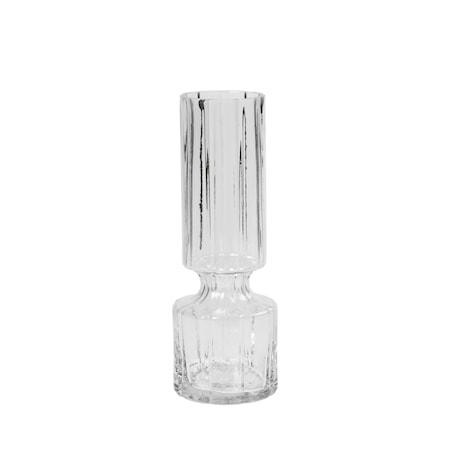Hyacint Vase Ø10 cm Klar
