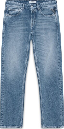 Replay Grover Trousers Straight 99 Denim Blue 34 x 30 Replay Grover Trousers Straight 99 Denim Blue 34 x 30