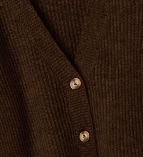 Name It Cardigan Strikk Noos NkfHolly Chocolate Plum Name It 6 år (116) Cardigan Brun