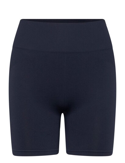 STRONGER Seamless Lite Scrunch Hot Pants   Navy   XS