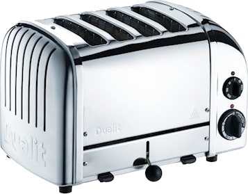 Dualit Classic 4 Skiver Brødrister Rustfritt Stål