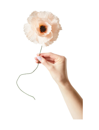 Studio About Paper Flower Pink L:12.0CM Studio About Paper Flower Pink L:12.0CM